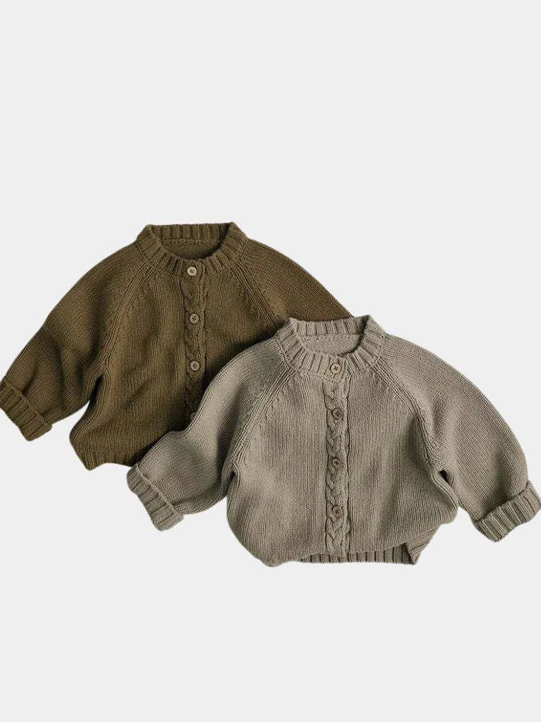 Valmont Classic Knit Cardigan - Crown & Cuff Kids