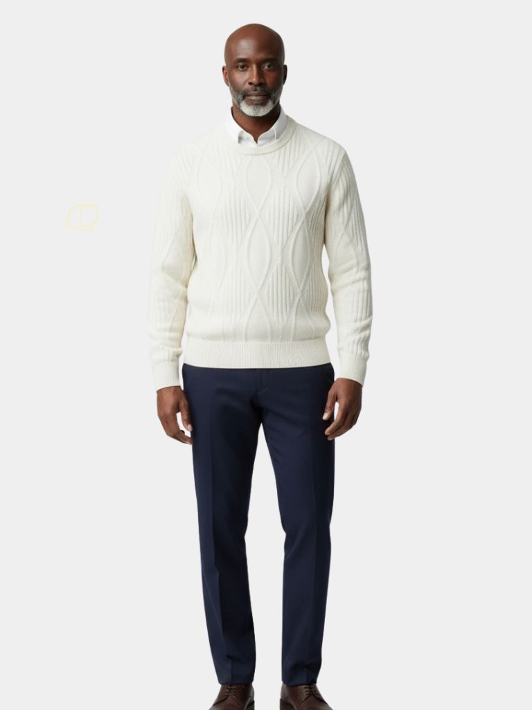 Wool Pullover Sweater - Crown & Cuff