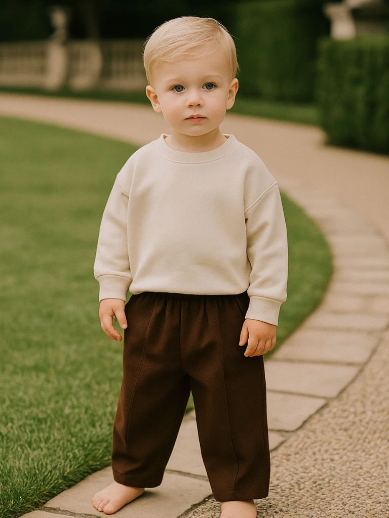 Petit Baron Tailored Trousers - Crown & Cuff