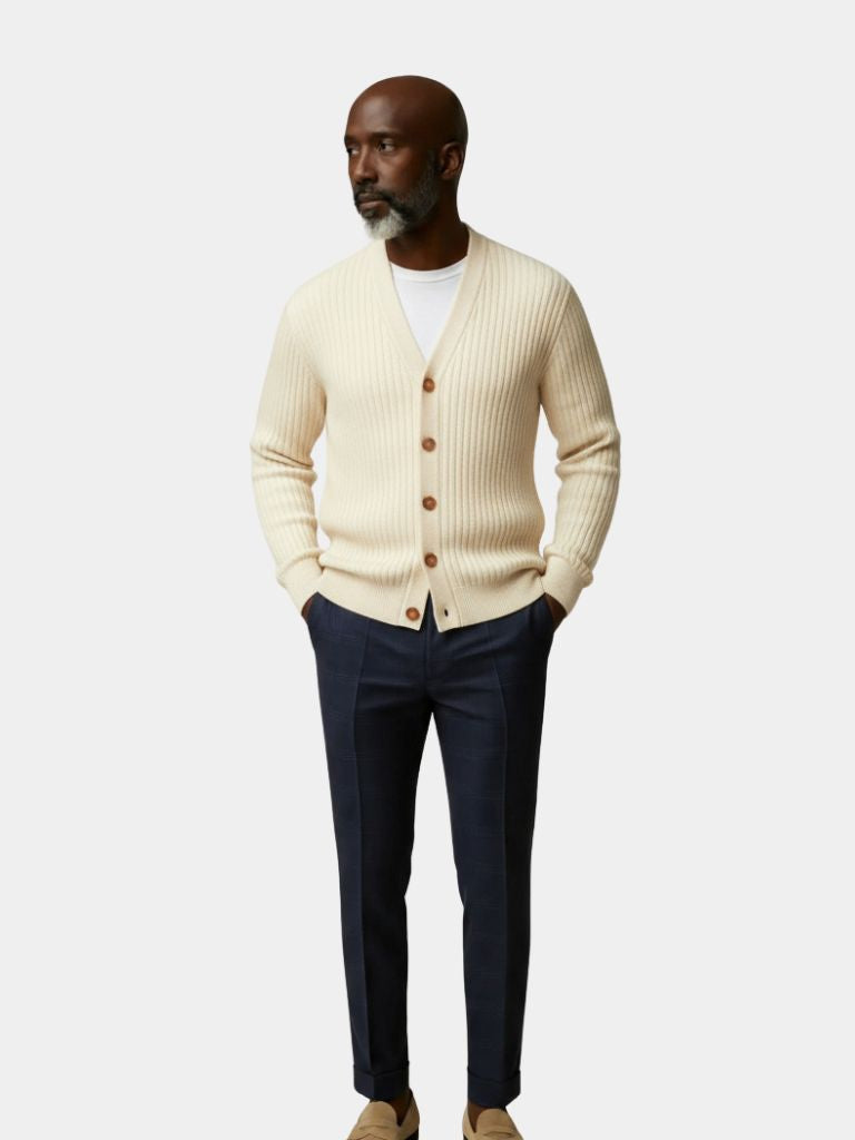 Knit Casual Cardigan - Crown & Cuff