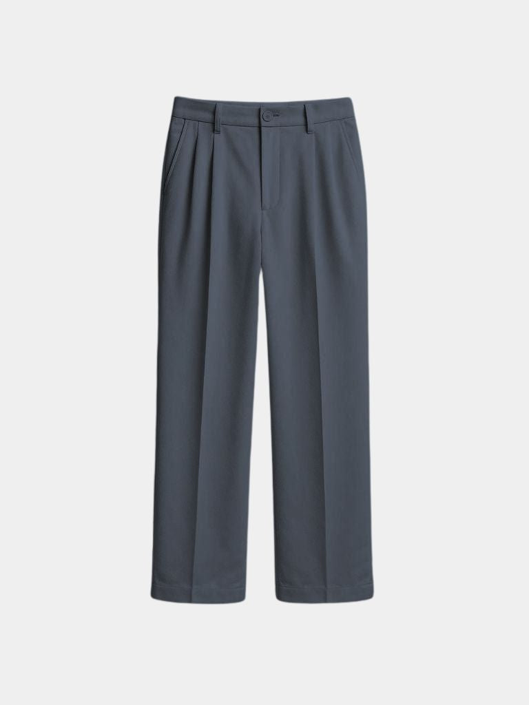 Minimalist Old Money Trousers - Crown & Cuff