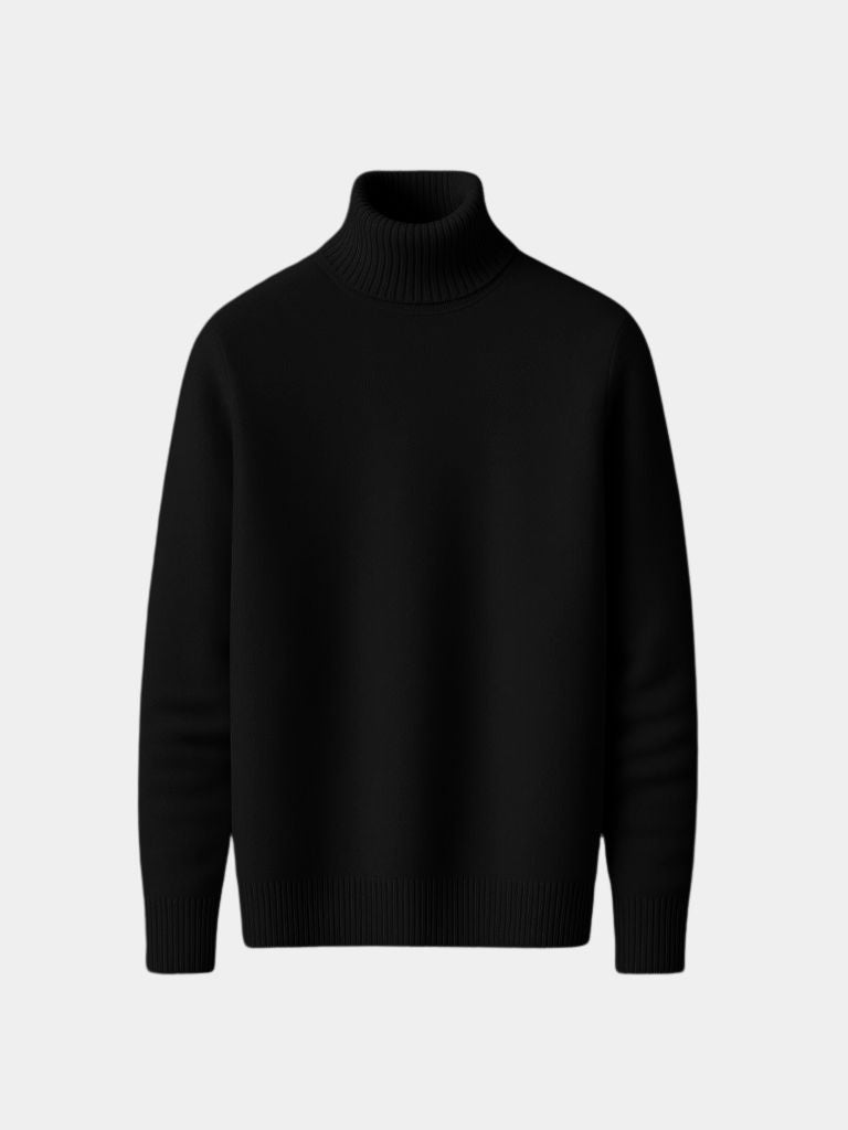 Aurelius Wool Turtleneck - Crown & Cuff