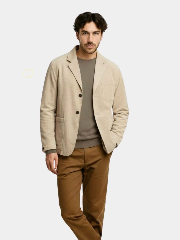 Corduroy Winter Blazer - Crown & Cuff