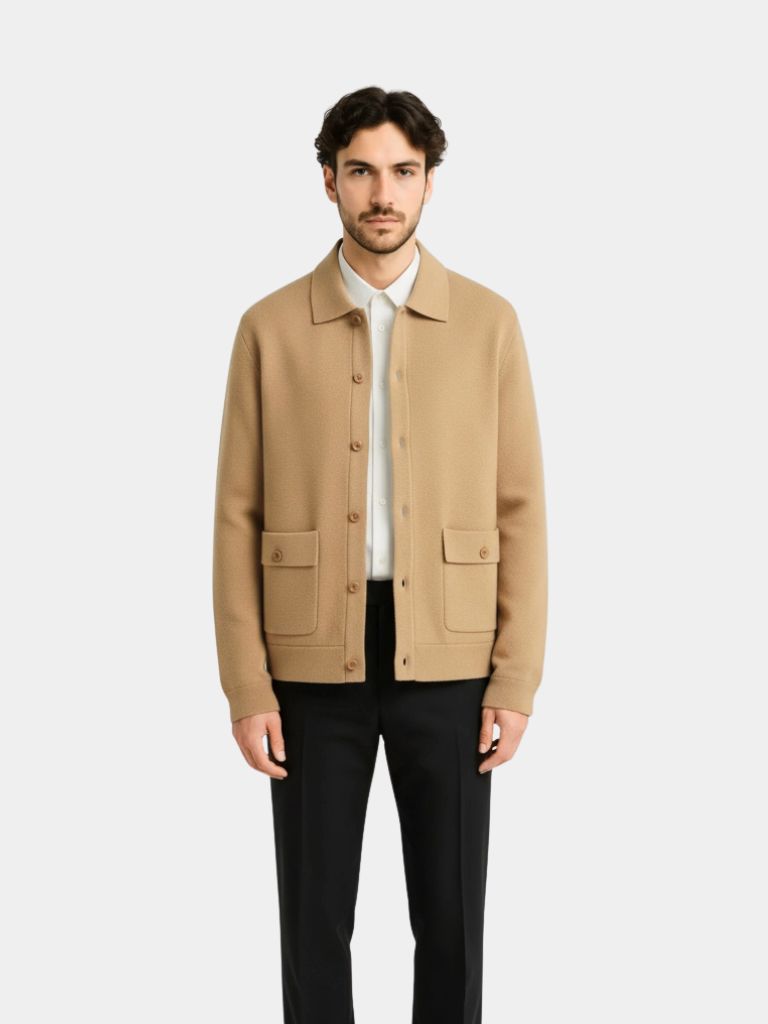 Essential Cashmere Jacket - Crown & Cuff