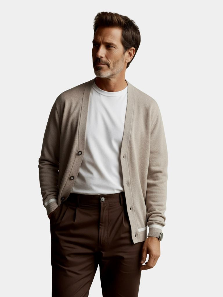 Soft Casual Knit Cardigan - Crown & Cuff