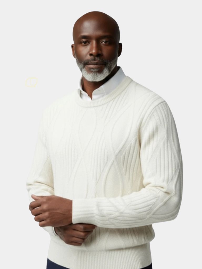 Wool Pullover Sweater - Crown & Cuff