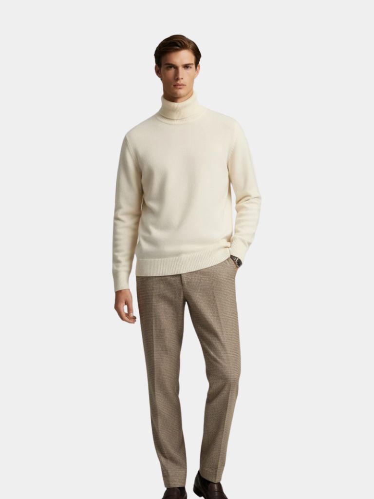 Aurelius Wool Turtleneck - Crown & Cuff