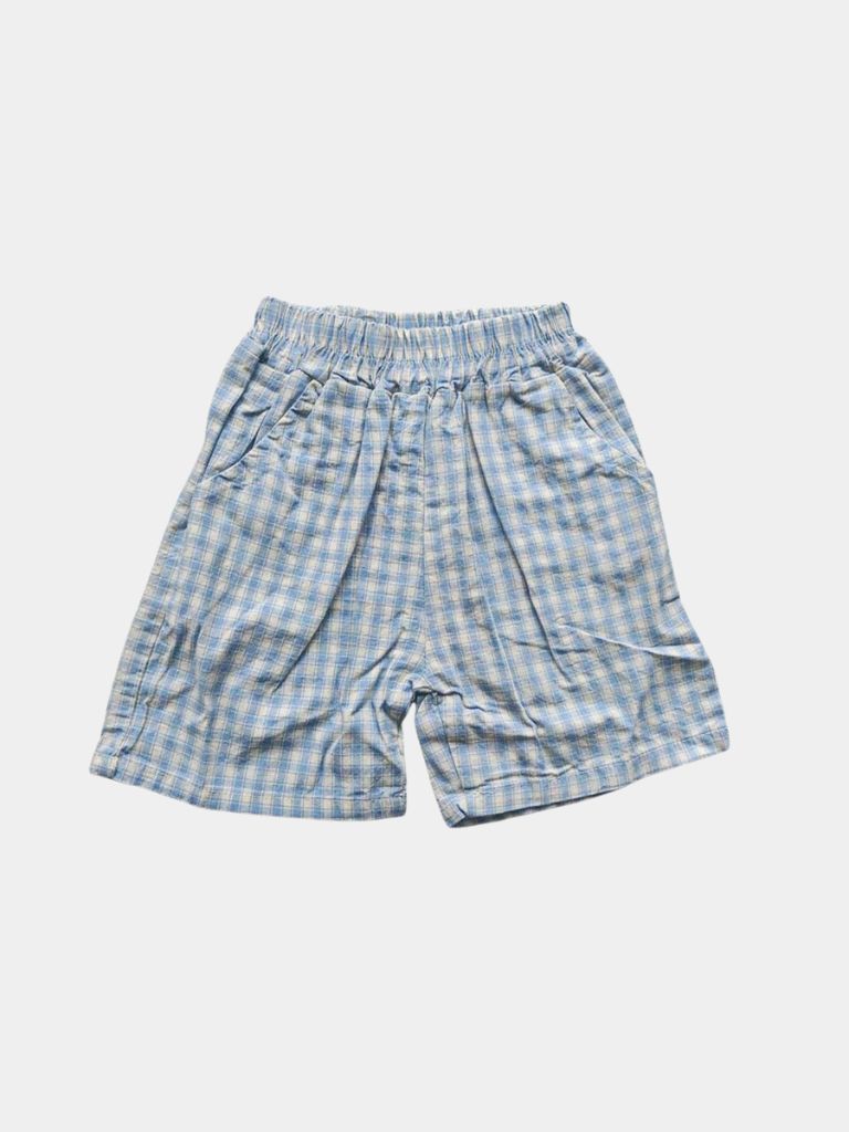 Petit Marquis Summer Check Set - Crown & Cuff Kids