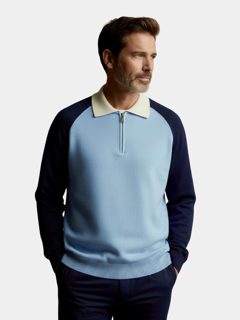 Essential Polo Sweater - Crown & Cuff