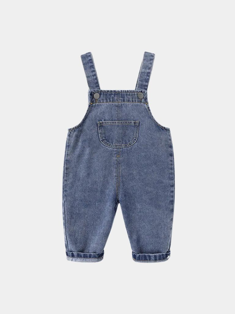 Maison Enfant Classic Denim Overalls - Crown & Cuff Kids