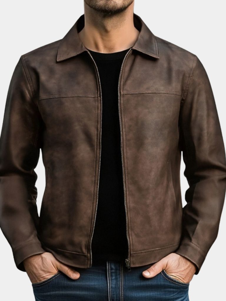 Regent Estate Leather Jacket - Crown & Cuff