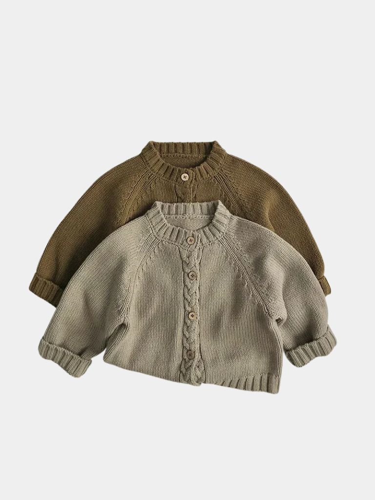 Valmont Classic Knit Cardigan - Crown & Cuff Kids