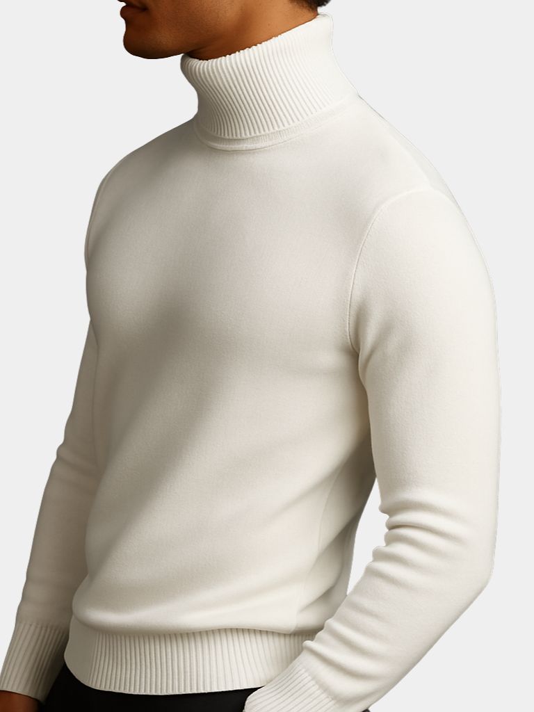 Aurelius Wool Turtleneck - Crown & Cuff