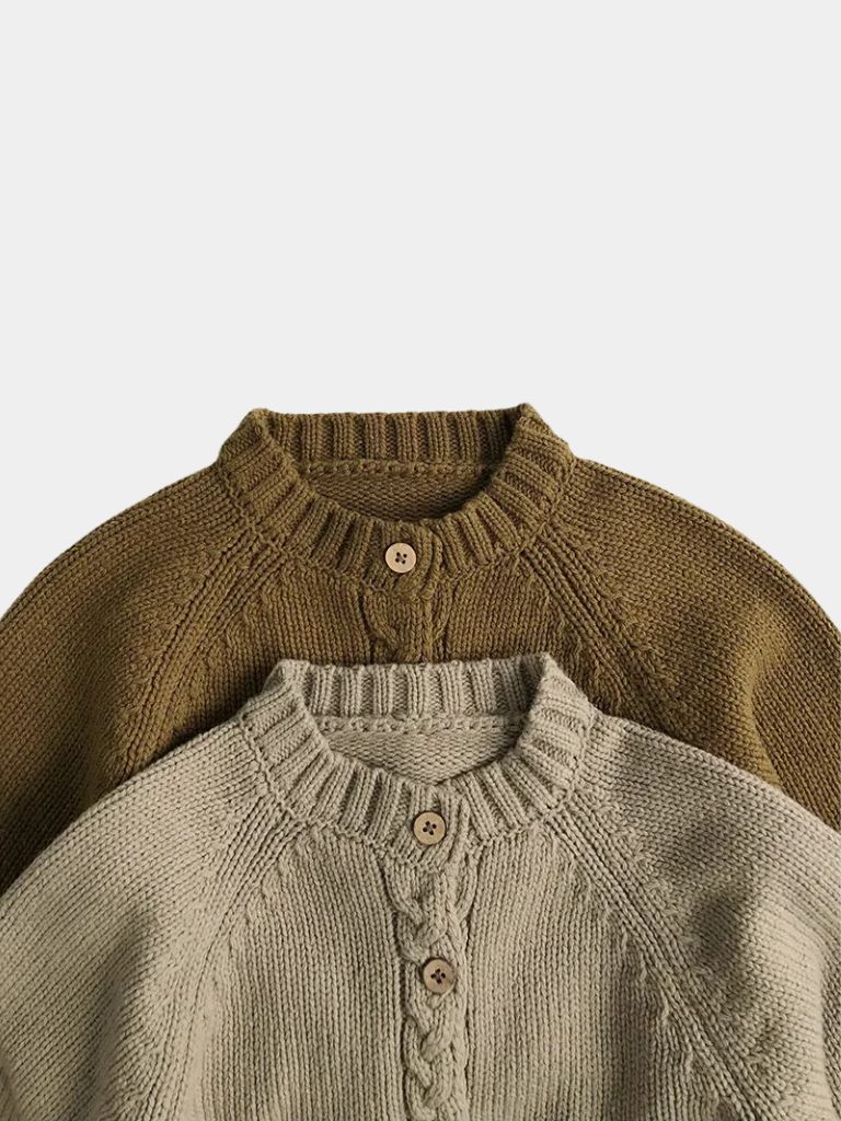 Valmont Classic Knit Cardigan - Crown & Cuff Kids
