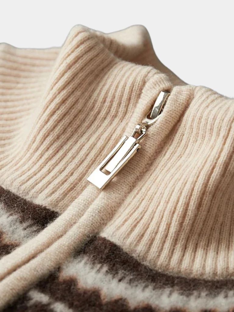 Valenbourg Nordic Knit Sweater - Crown & Cuff