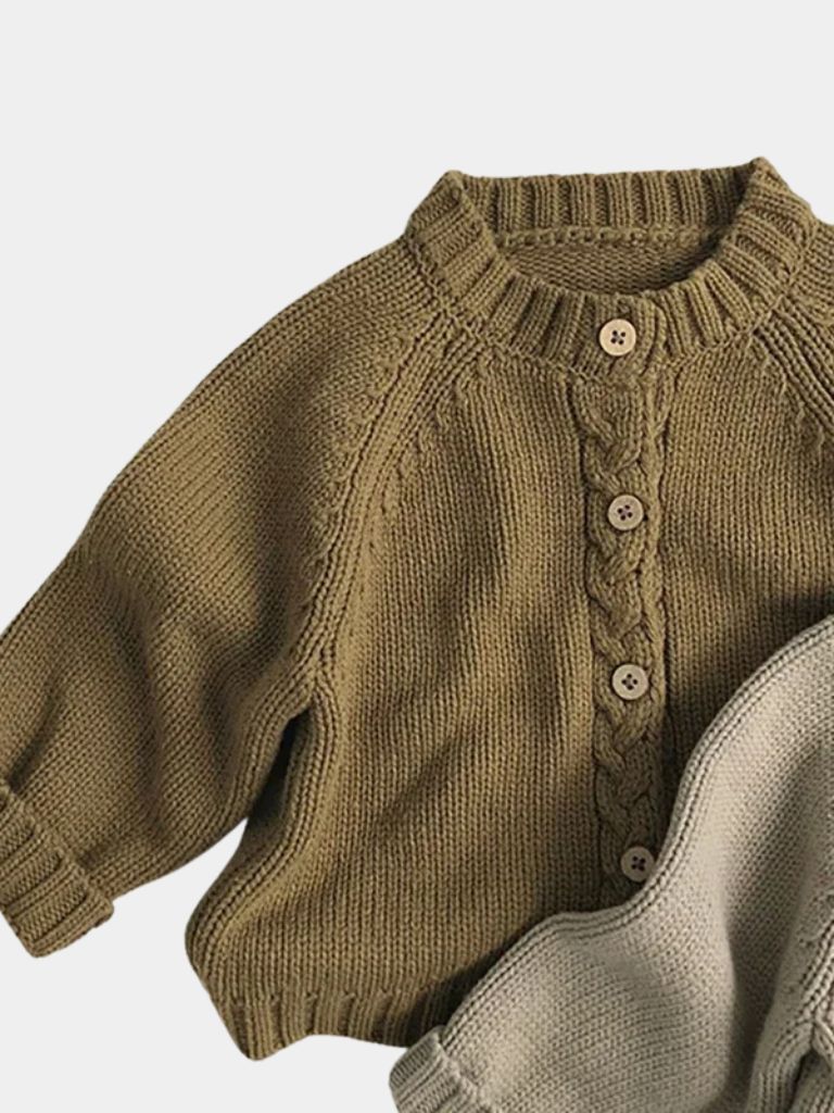 Valmont Classic Knit Cardigan - Crown & Cuff Kids