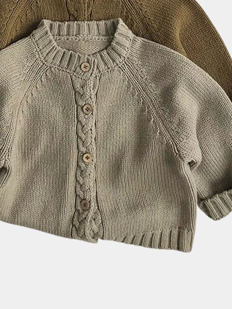 Valmont Classic Knit Cardigan - Crown & Cuff Kids
