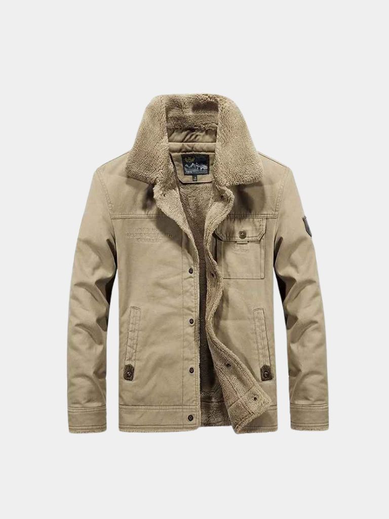 Vintage Military Aviator Jacket - Crown & Cuff