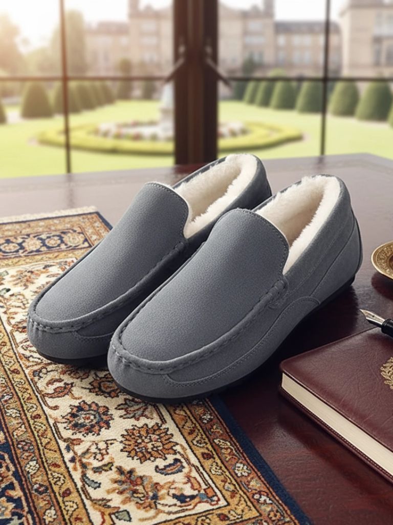 Valerio Suede Comfort Loafers - Crown & Cuff