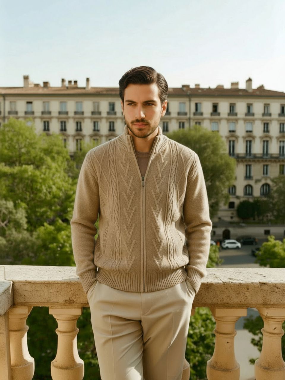 Essential Old Money Knit Sweater - Crown & Cuff