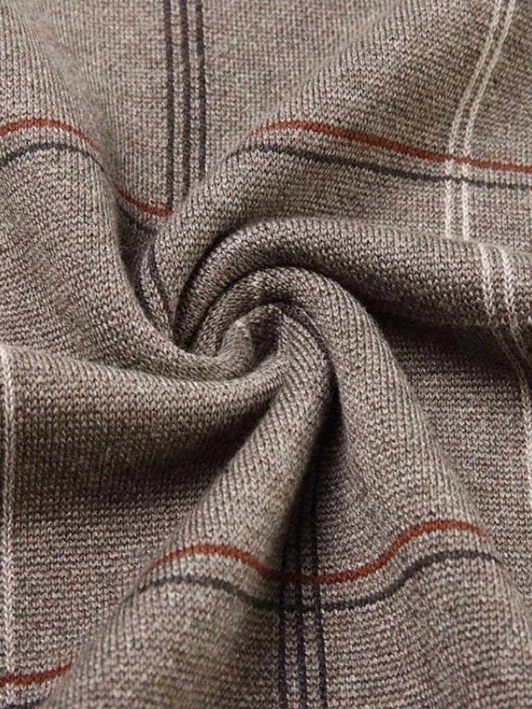 Academic Checkered Kinit Vest - Crown & Cuff