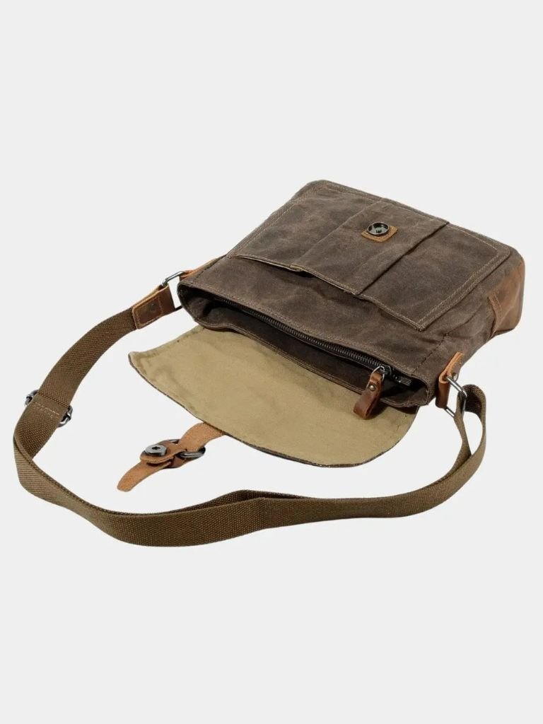 Balmoral Courier Transversal Bag - Crown & Cuff