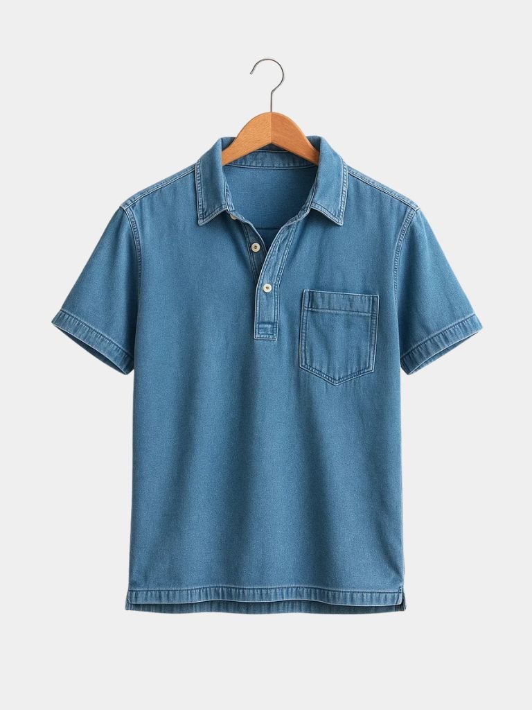 Bethlehem Blues Polo Shirt – Crown & Cuff