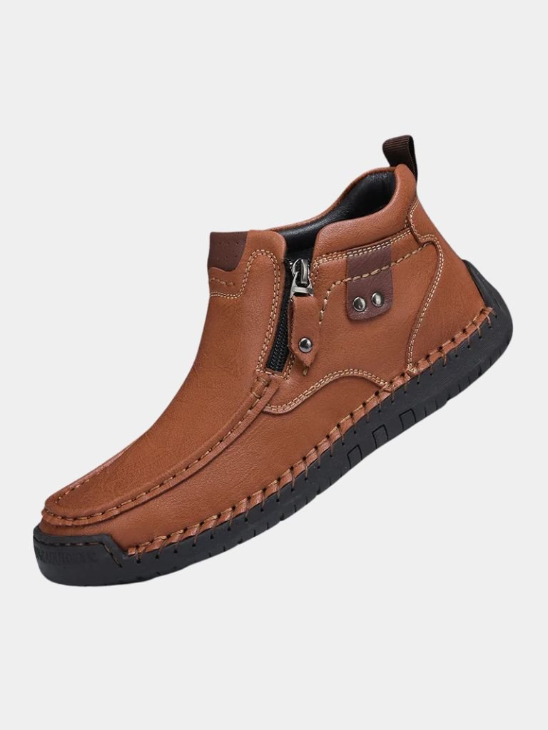 Brave Leather Boots - Crown & Cuff