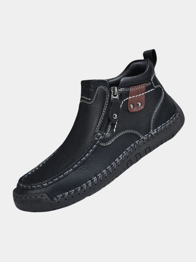 Brave Leather Boots - Crown & Cuff