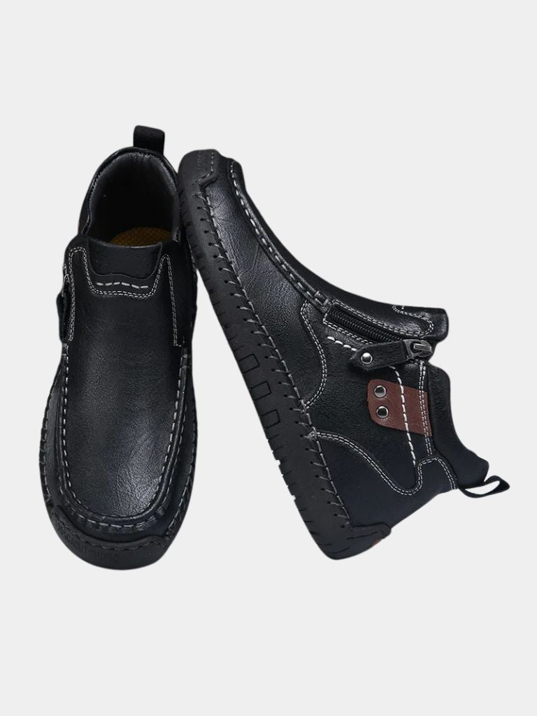 Brave Leather Boots - Crown & Cuff