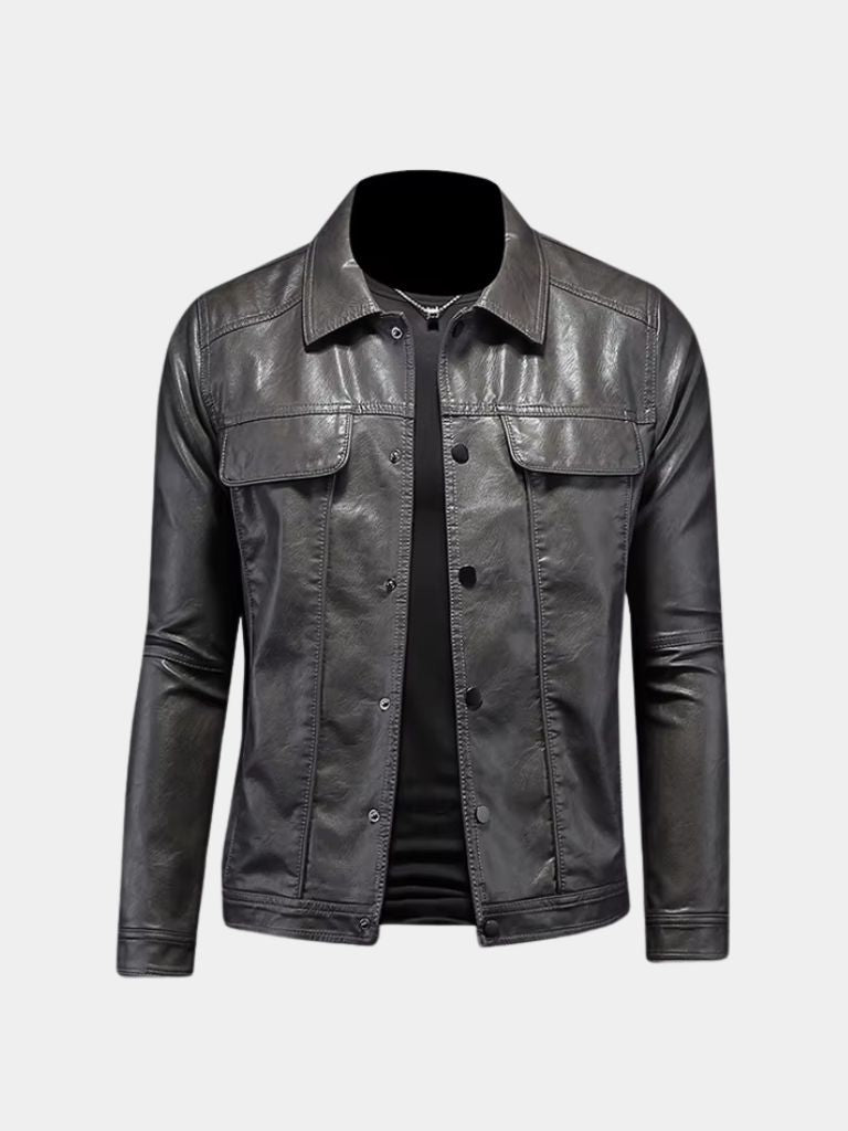 Bronze Rebel Leather Jacket – Crown & Cuff