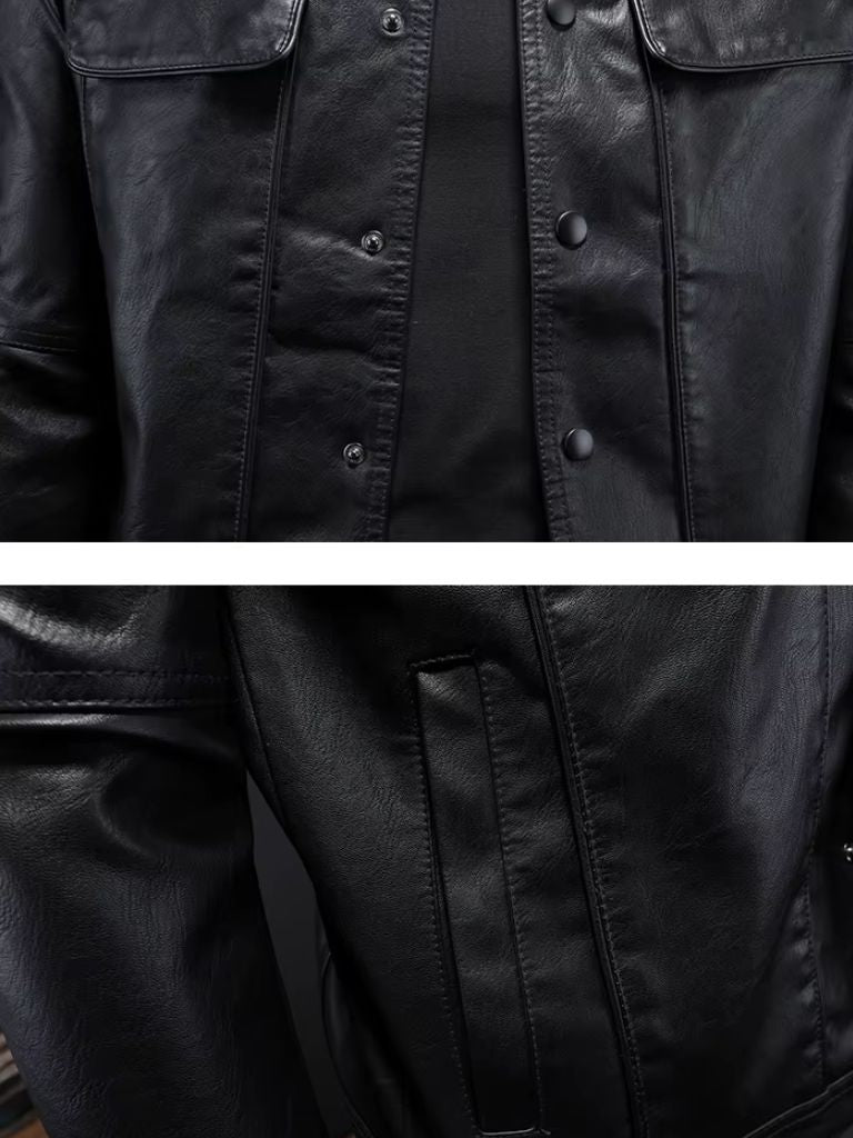 Bronze Rebel Leather Jacket – Crown & Cuff