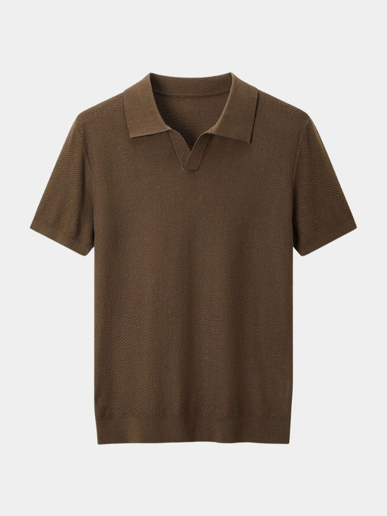 Brownstone Polo Shirt – Crown & Cuff