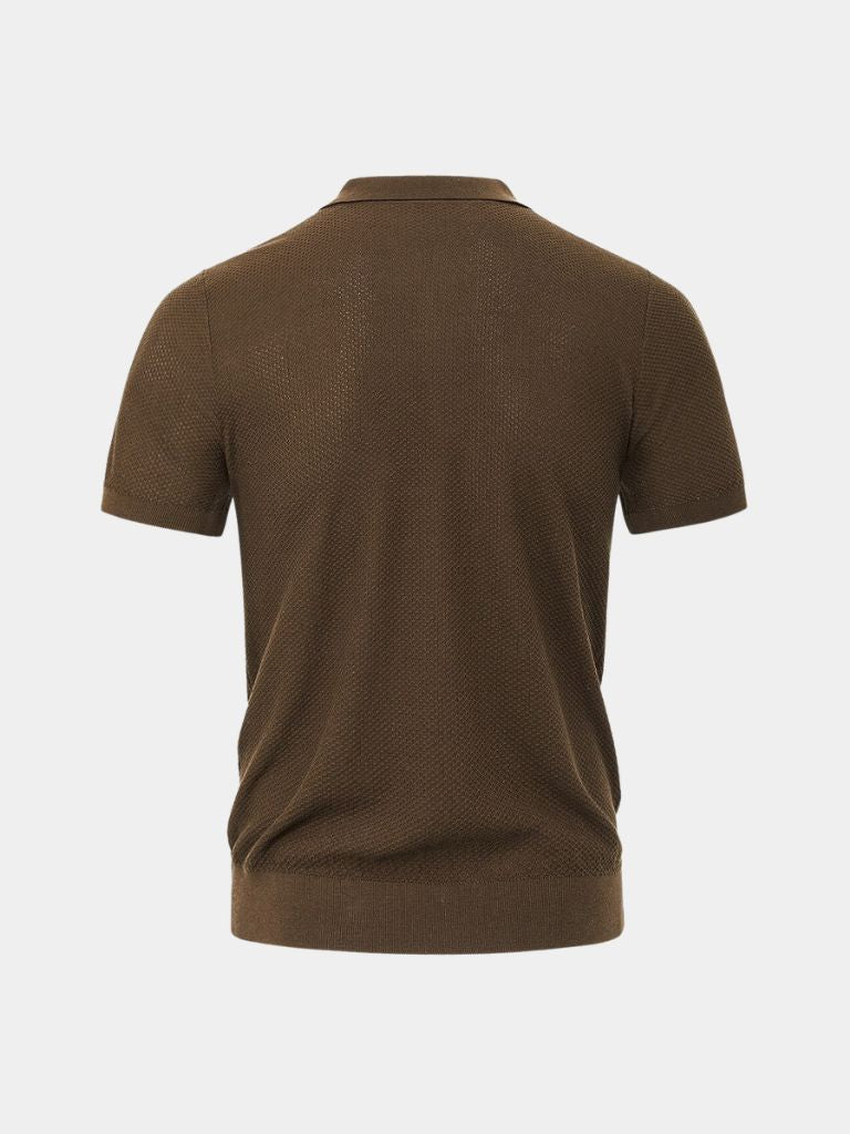 Brownstone Polo Shirt – Crown & Cuff