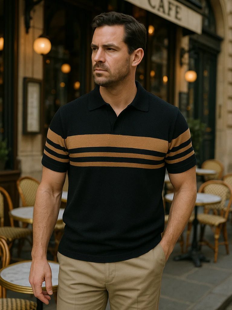 Caramel Lineage Polo – Crown & Cuff