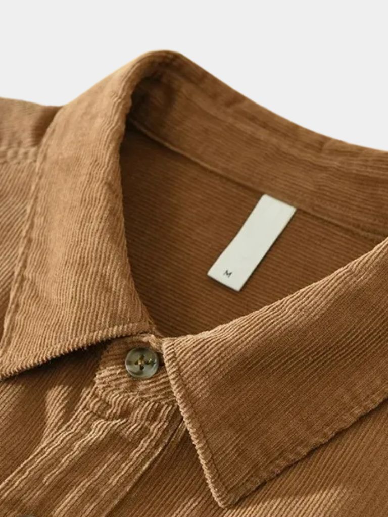 Casual Corduroy Shirt - Crown & Cuff