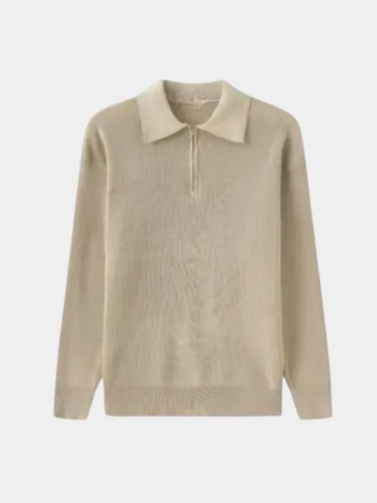 Casual Polo Pullover - Crown & Cuff