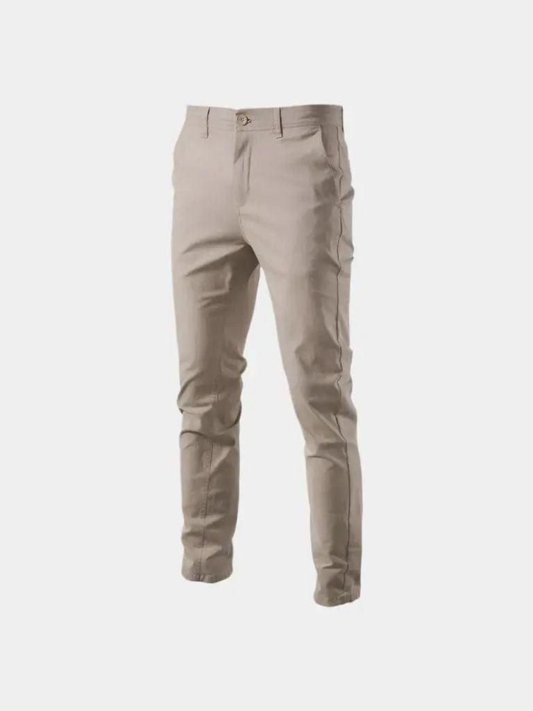 Casual Slim Fit Trousers - Crown & Cuff