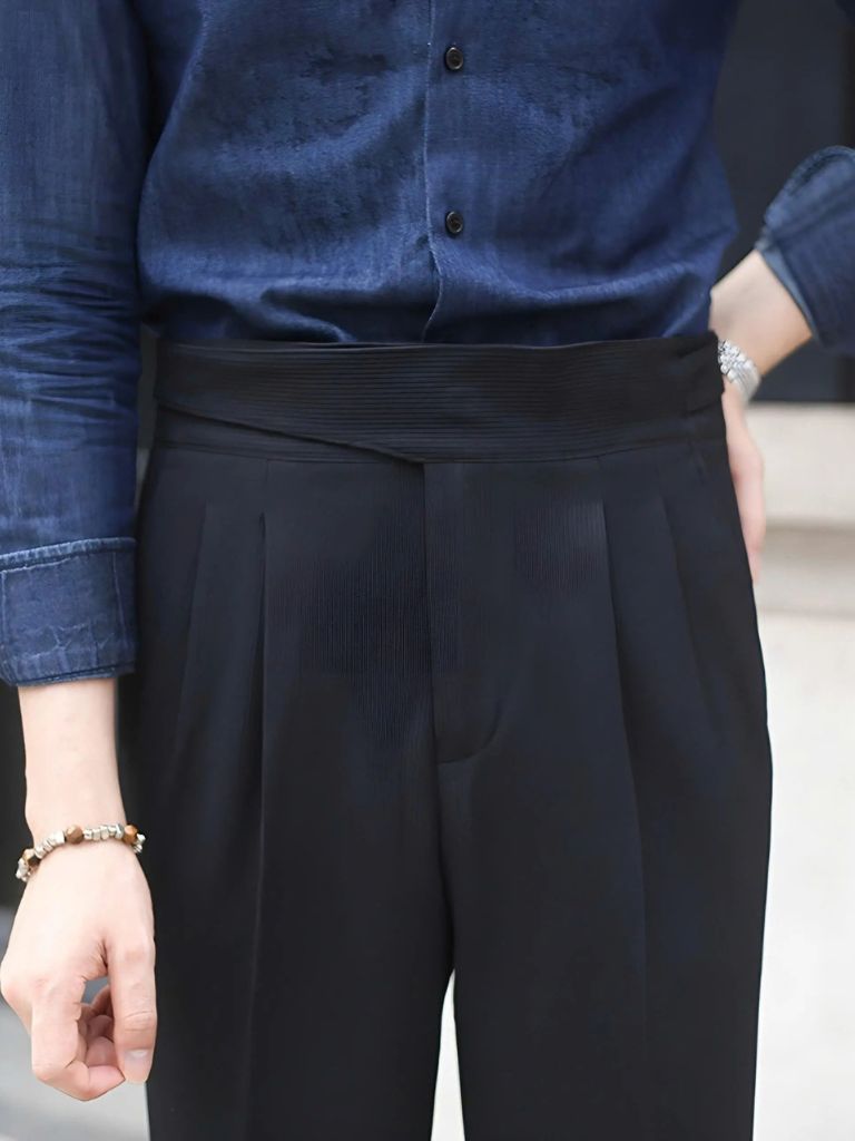 Corduroy Elegant Trousers - Crown & Cuff