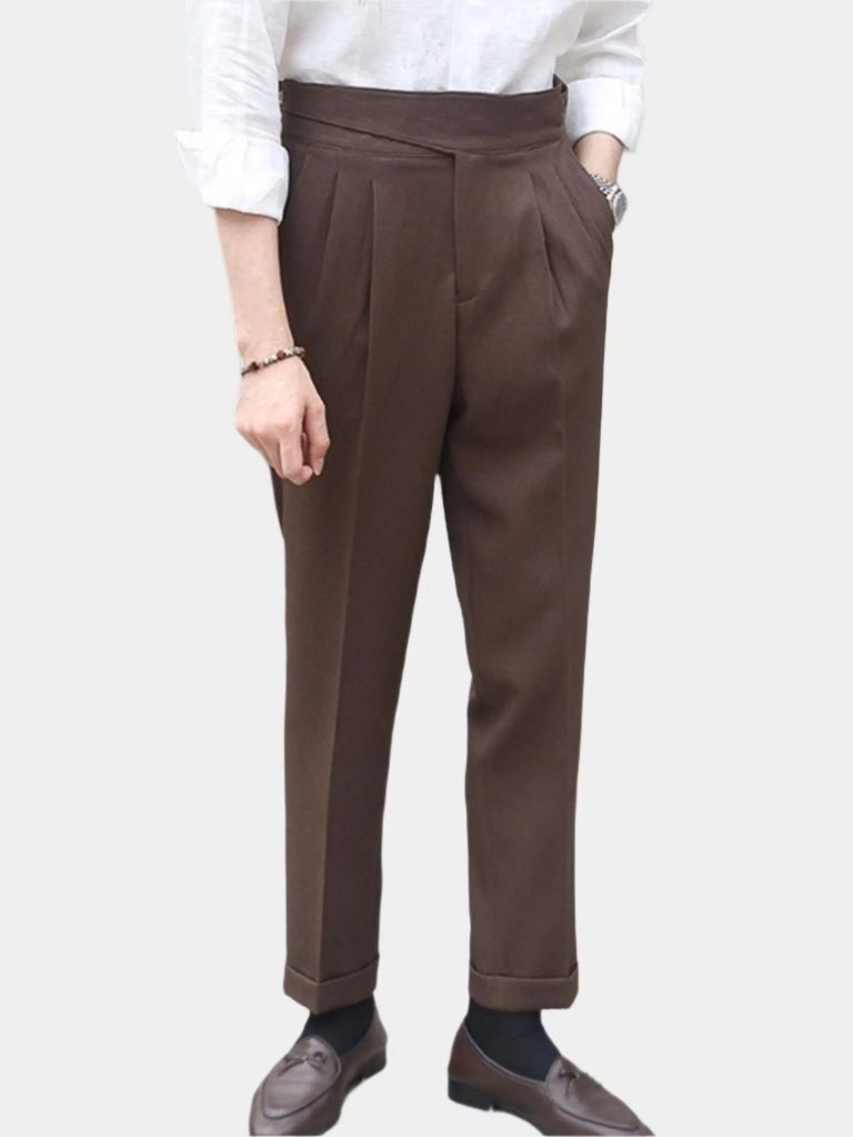 Corduroy Elegant Trousers - Crown & Cuff