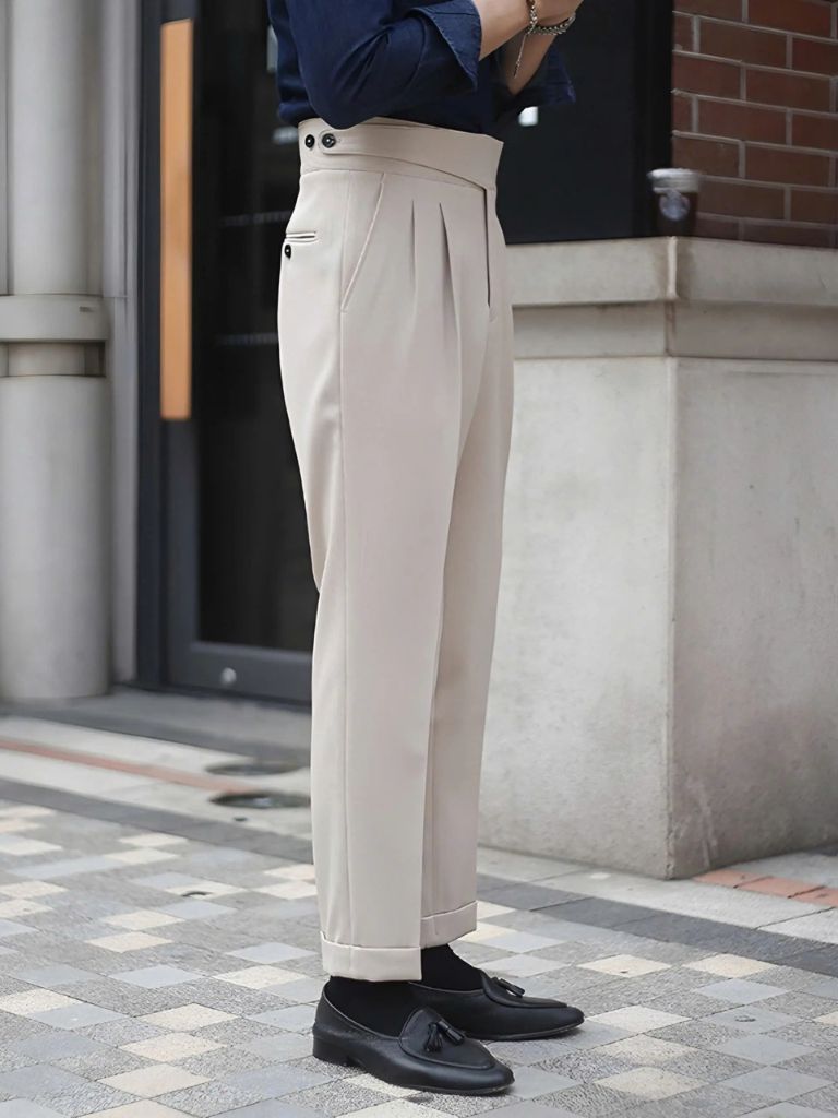 Corduroy Elegant Trousers - Crown & Cuff