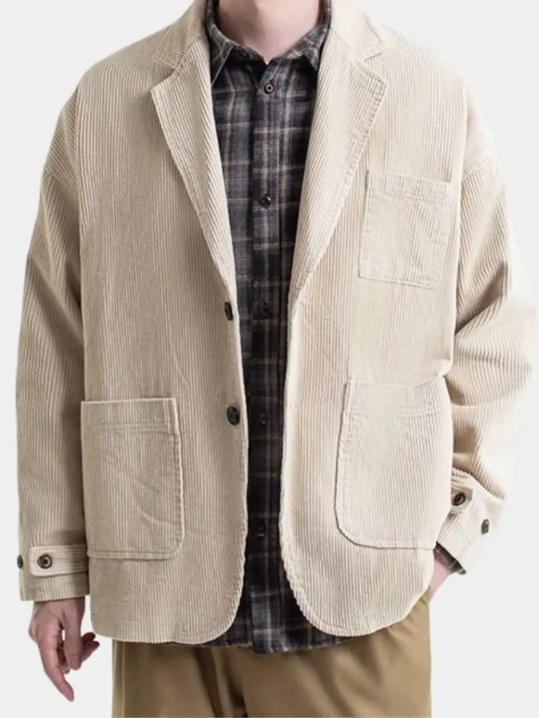 Corduroy Winter Blazer - Crown & Cuff