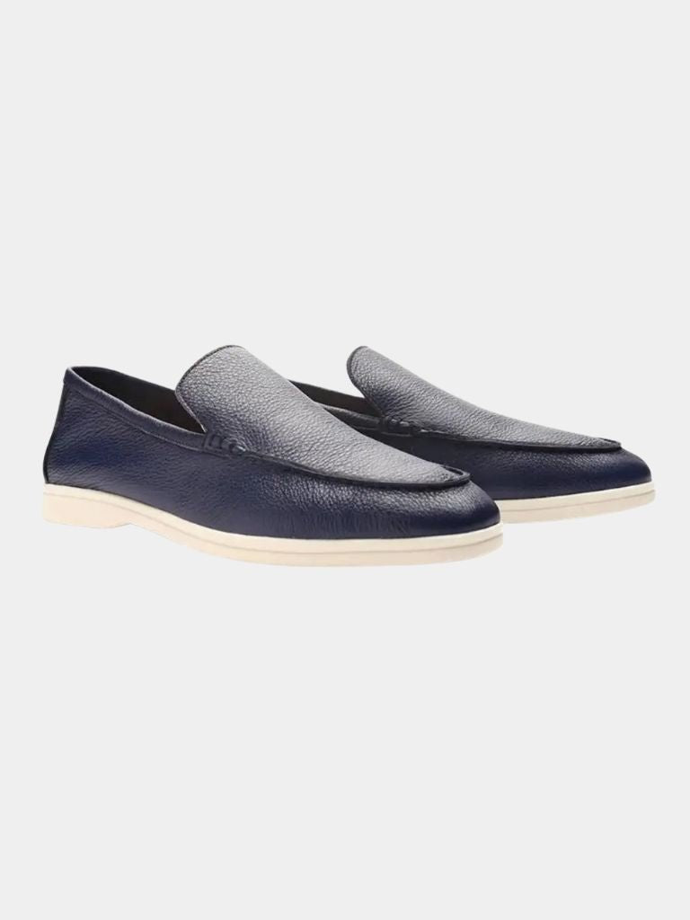 Cowhide Leather Loafers - Crown & Cuff