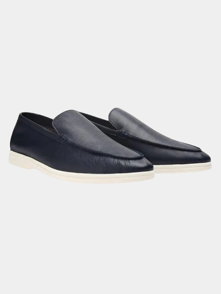 Cowhide Leather Loafers - Crown & Cuff