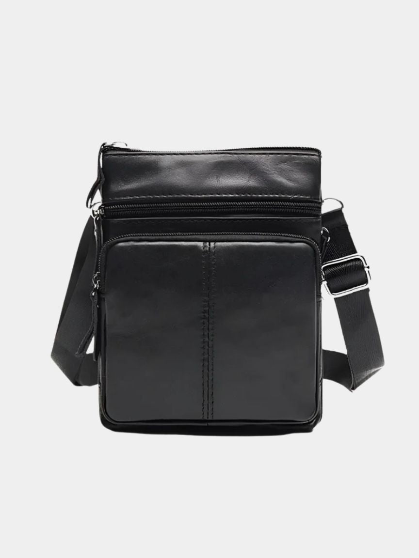 Crossbody Leather Shoulder Bag - Crown & Cuff