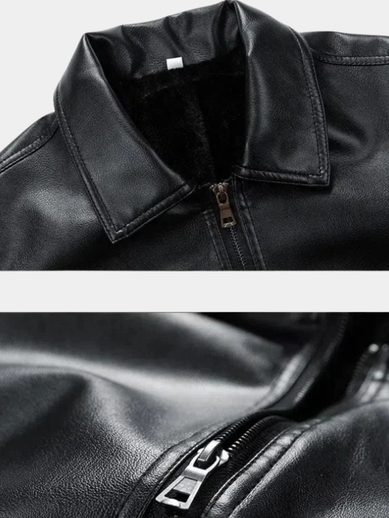 Denver Leather Jacket - Crown & Cuff