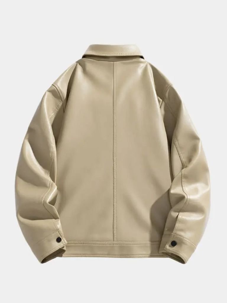 Denver Leather Jacket - Crown & Cuff