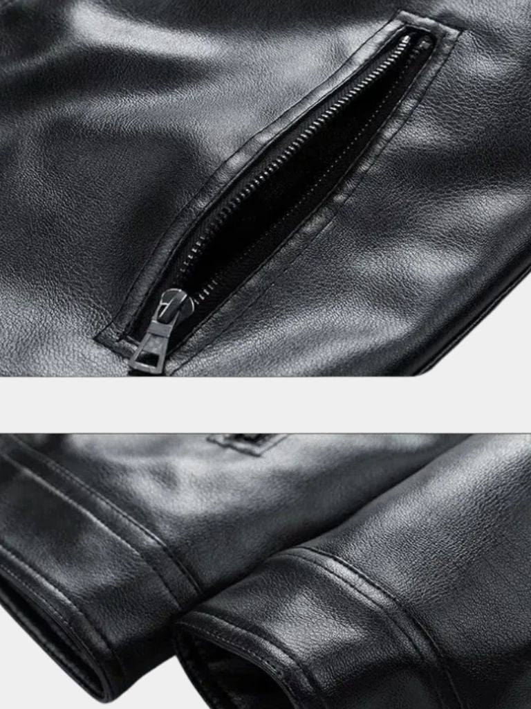 Denver Leather Jacket - Crown & Cuff