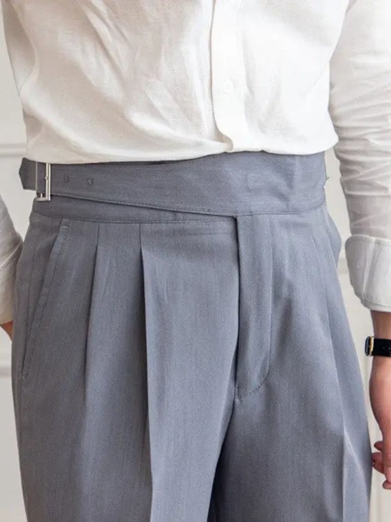 Elegant Gurkha Trousers - Crown & Cuff