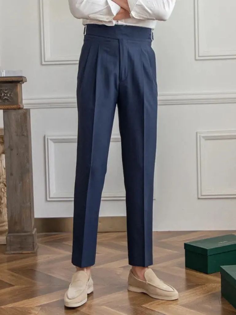Elegant Gurkha Trousers - Crown & Cuff